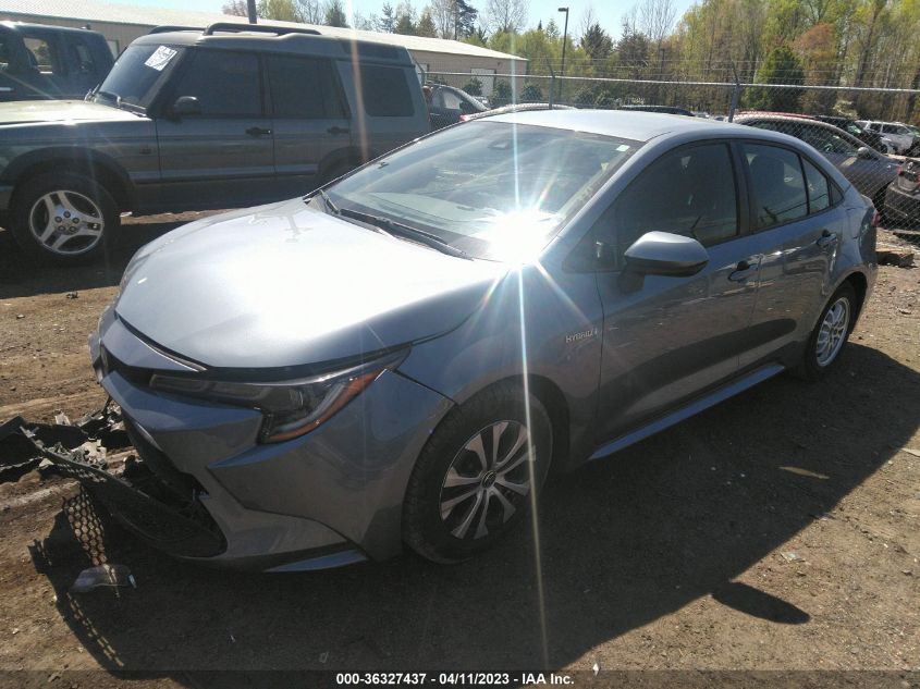 2021 TOYOTA COROLLA HYBRID LE - JTDEAMDE5MJ028117