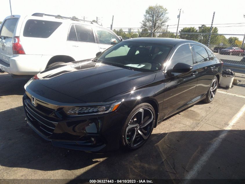 2022 HONDA ACCORD SEDAN SPORT - 1HGCV1F31NA064314