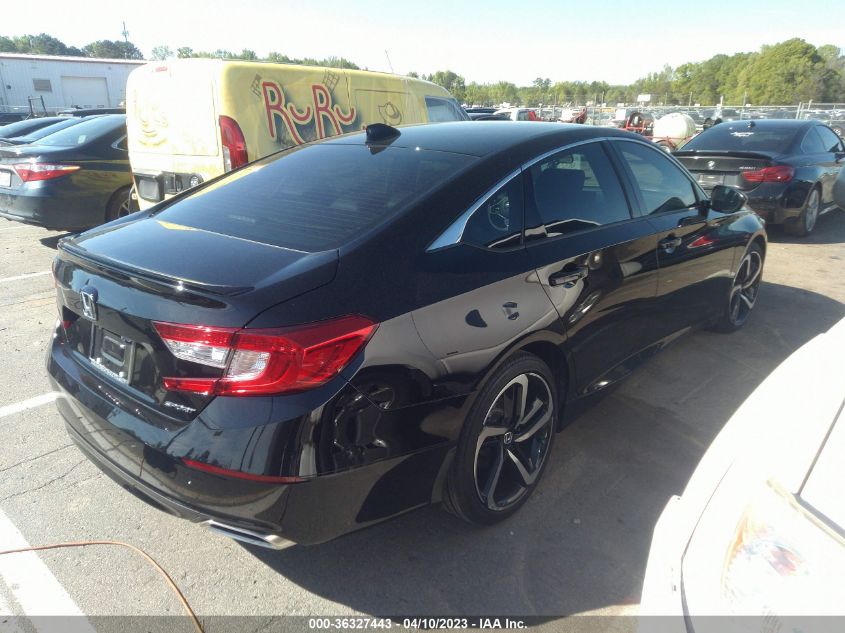 2022 HONDA ACCORD SEDAN SPORT - 1HGCV1F31NA064314