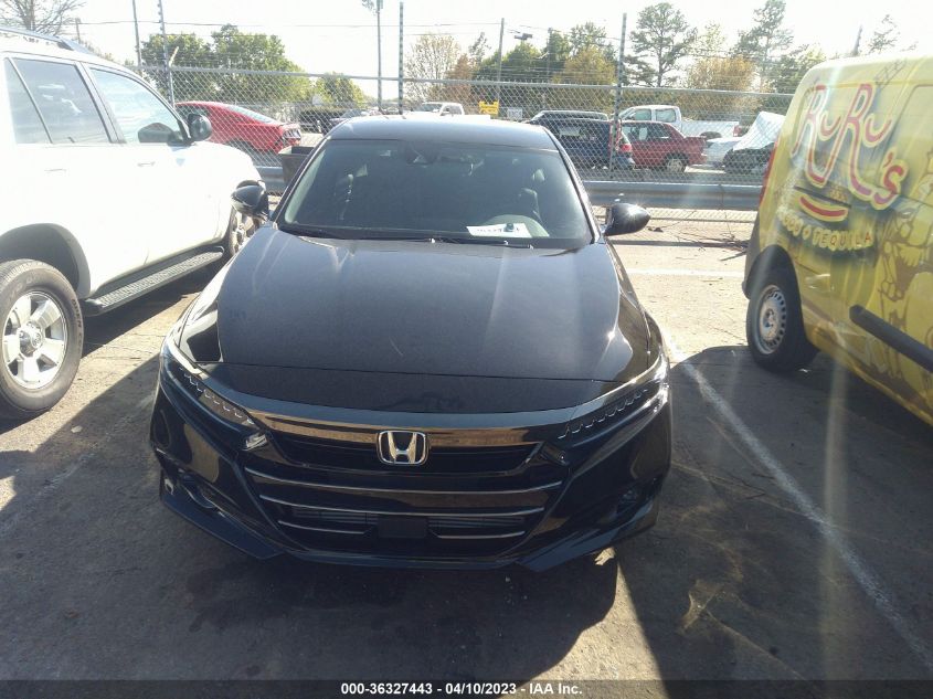 2022 HONDA ACCORD SEDAN SPORT - 1HGCV1F31NA064314
