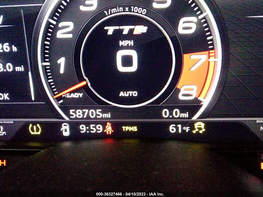 2016 AUDI TTS 2.0T - TRUC1AFV2G1033157