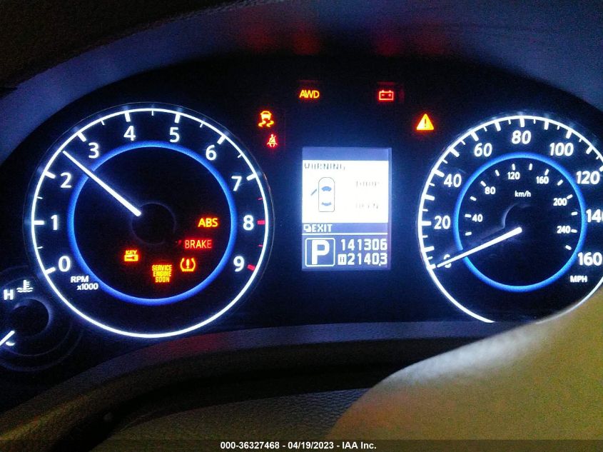 2013 INFINITI G37 SEDAN X - JN1CV6AR5DM760960