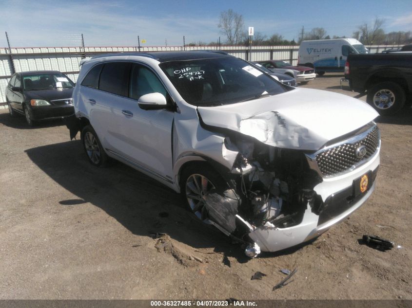 2017 KIA SORENTO SXL V6 - 5XYPKDA54HG322933