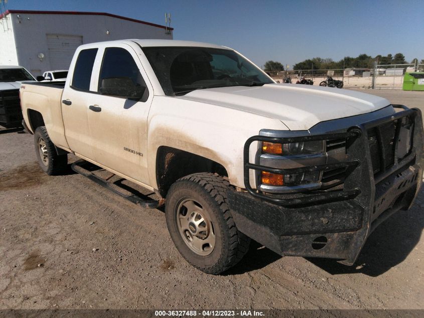 2018 CHEVROLET SILVERADO 2500HD WORK TRUCK - 1GC2KUEG6JZ278429