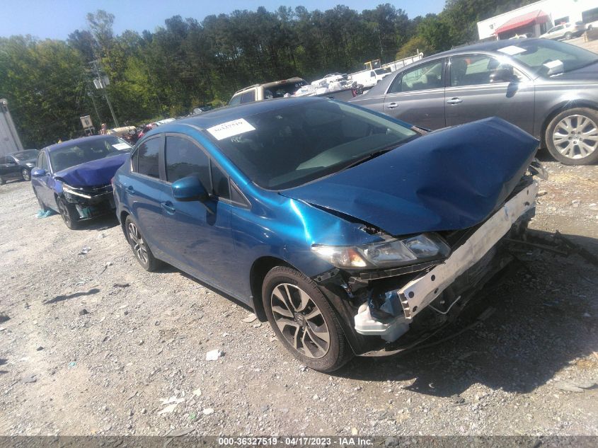 2013 HONDA CIVIC SDN EX - 19XFB2F89DE065438