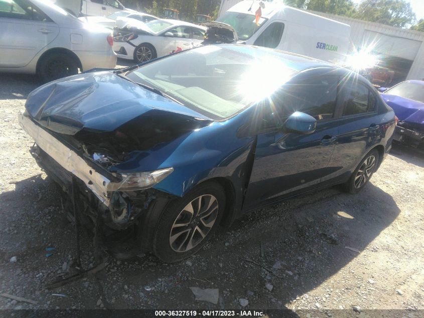 2013 HONDA CIVIC SDN EX - 19XFB2F89DE065438