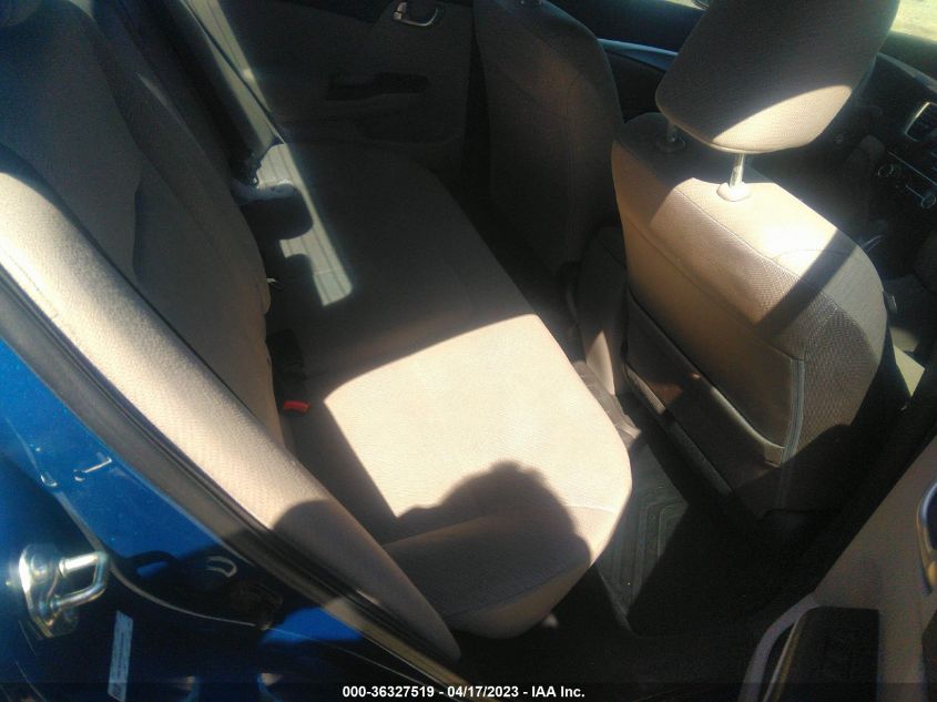 2013 HONDA CIVIC SDN EX - 19XFB2F89DE065438