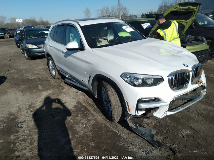 2018 BMW X3 XDRIVE30I - 5UXTR9C50JLC75724