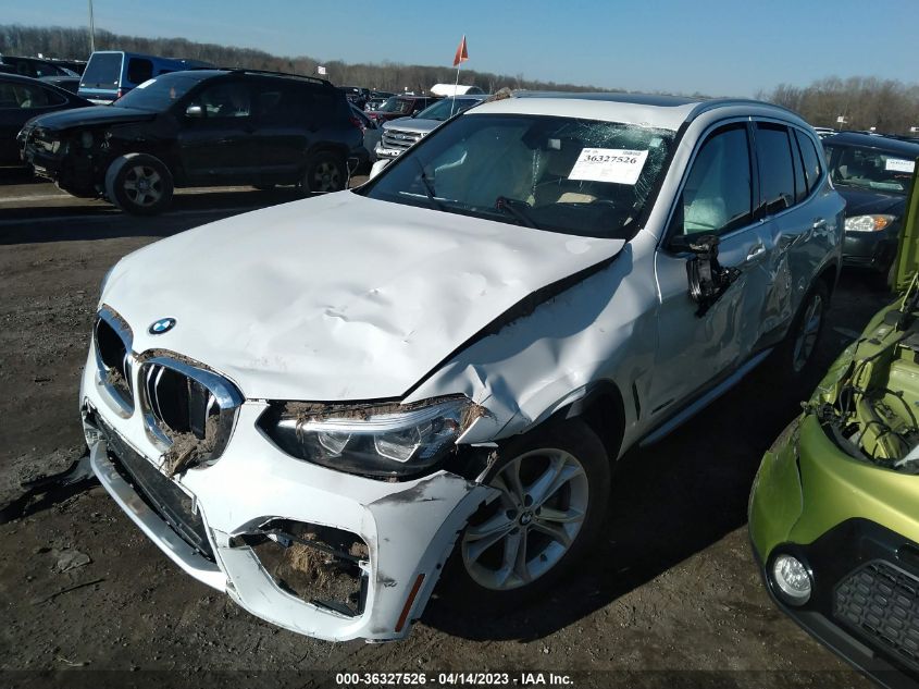 2018 BMW X3 XDRIVE30I - 5UXTR9C50JLC75724