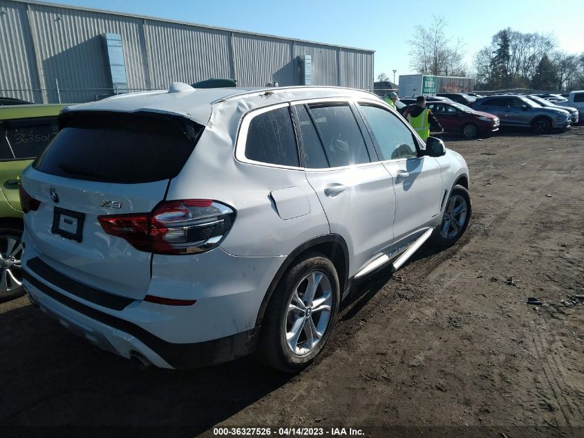 2018 BMW X3 XDRIVE30I - 5UXTR9C50JLC75724