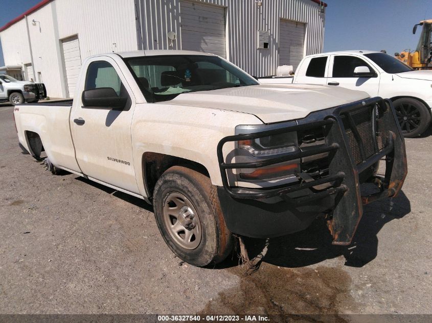 2018 CHEVROLET SILVERADO 1500 WORK TRUCK - 1GCNKNEC4JZ305322