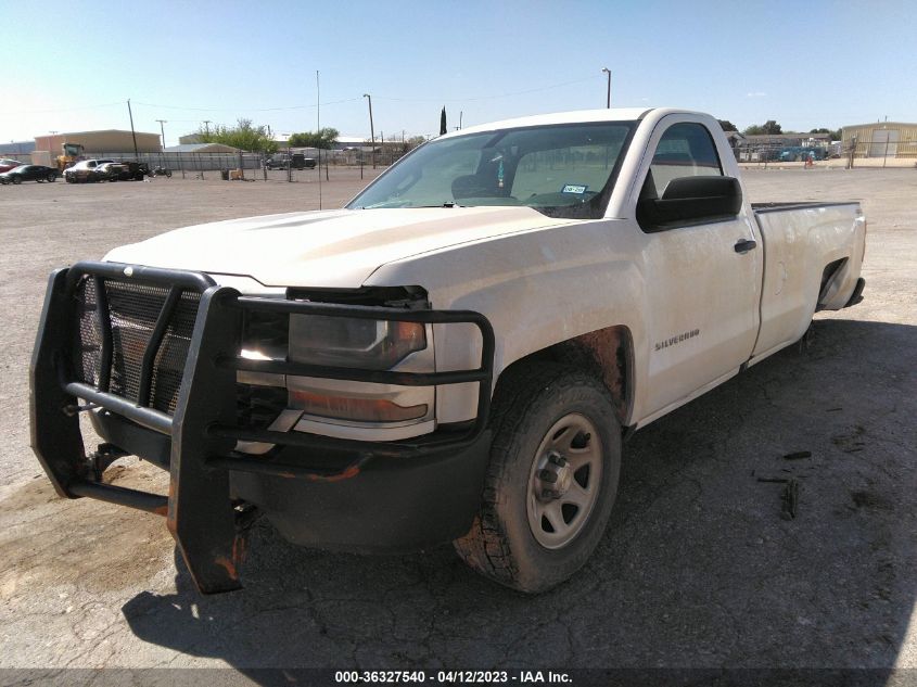 2018 CHEVROLET SILVERADO 1500 WORK TRUCK - 1GCNKNEC4JZ305322