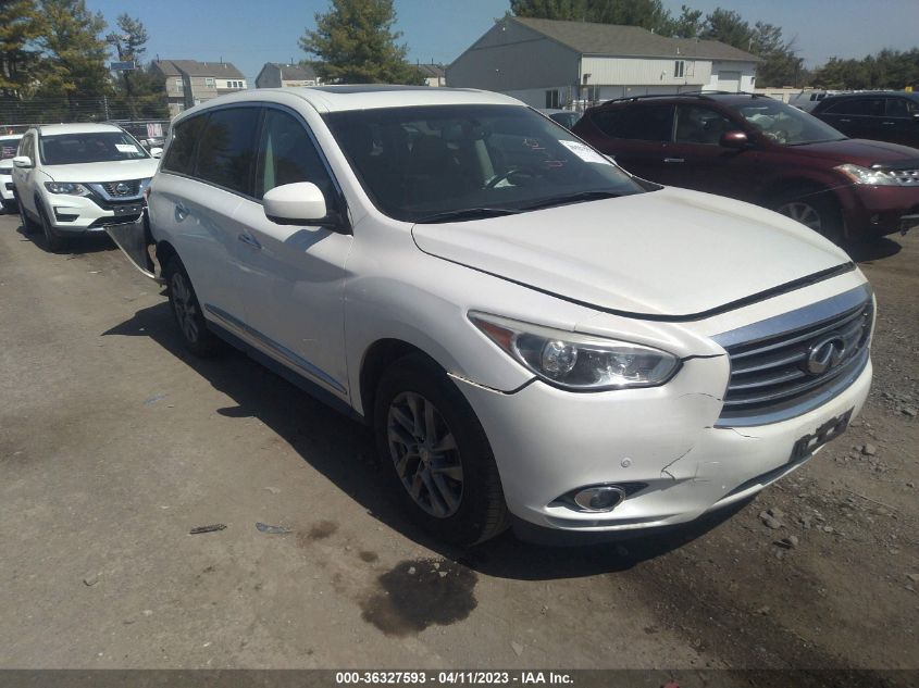 2013 INFINITI JX - 5N1AL0MM8DC322216