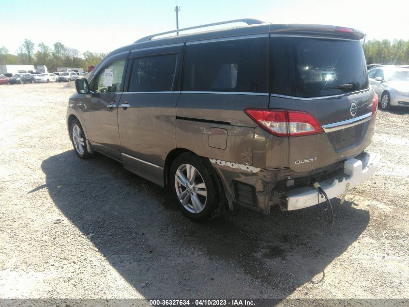 2015 NISSAN QUEST SL - JN8AE2KP1F9121785