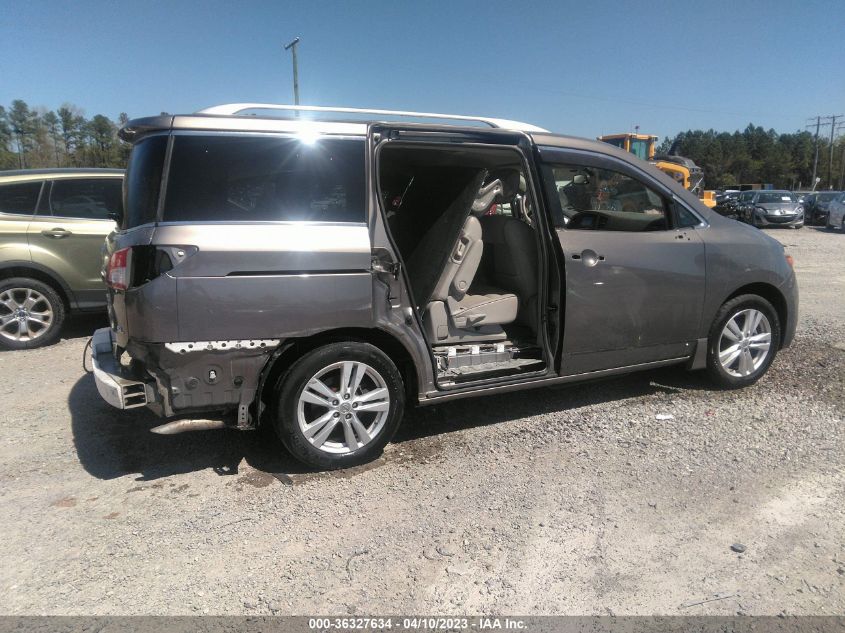 2015 NISSAN QUEST SL - JN8AE2KP1F9121785
