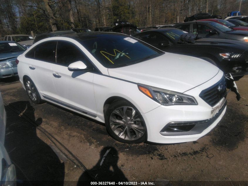 2015 HYUNDAI SONATA 2.0T LIMITED - 5NPE34AB1FH258494