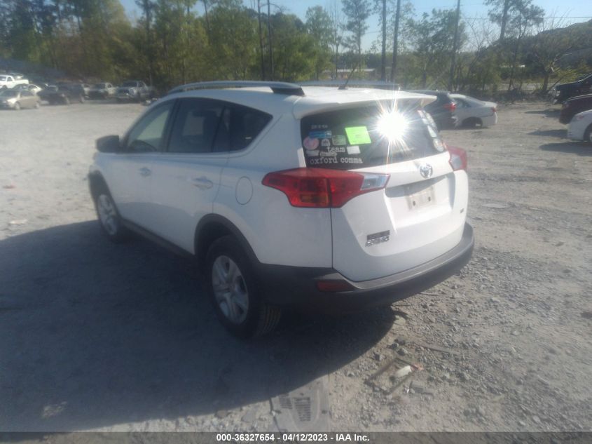 2015 TOYOTA RAV4 LE - JTMZFREV3FJ048707