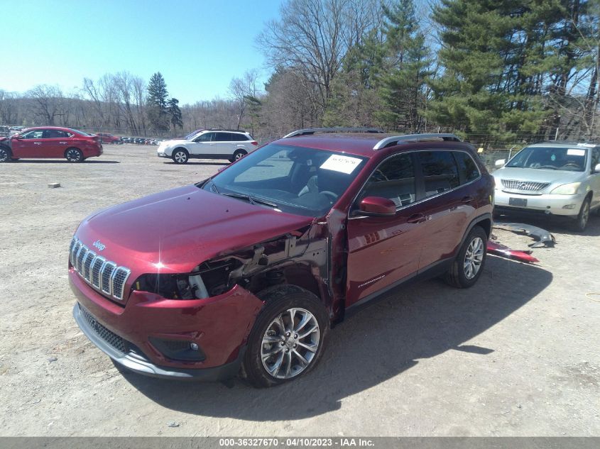 2021 JEEP CHEROKEE LATITUDE LUX - 1C4PJMMX7MD220518
