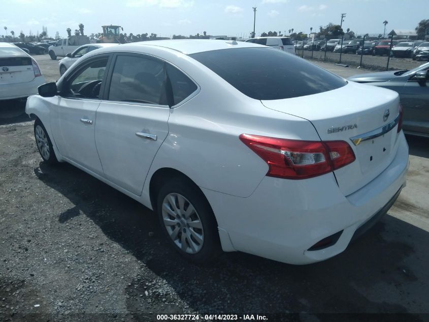 2016 NISSAN SENTRA SV - 3N1AB7APXGY266518