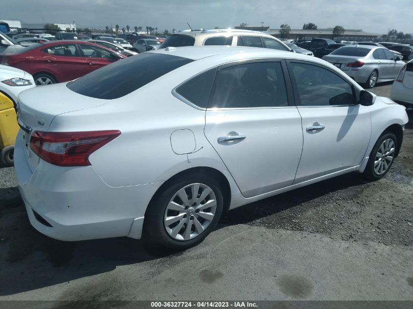 2016 NISSAN SENTRA SV - 3N1AB7APXGY266518