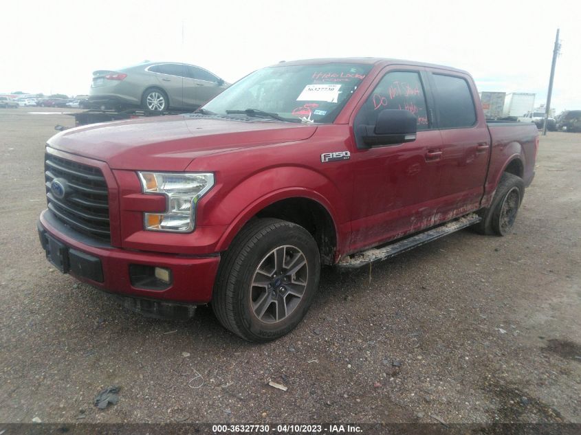 2016 FORD F-150 XL/LARIAT - 1FTEW1CF9GKD73546