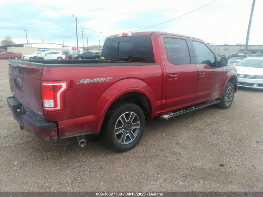 2016 FORD F-150 XL/LARIAT - 1FTEW1CF9GKD73546