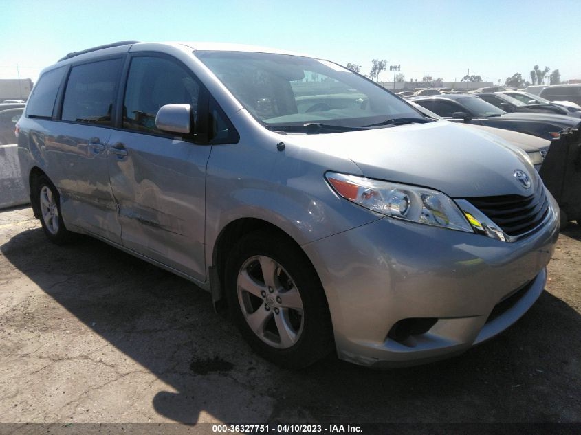 2014 TOYOTA SIENNA LE - 5TDKK3DC5ES430362