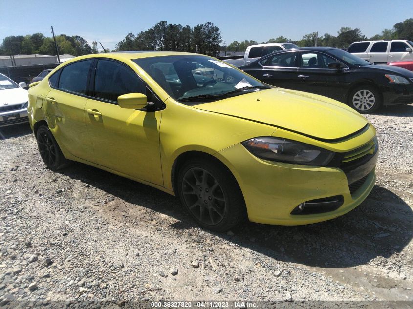2013 DODGE DART RALLYE - 1C3CDFBH9DD284738