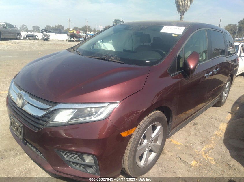 VIN 5FNRL6H72JB010325 2018 HONDA ODYSSEY EX-L