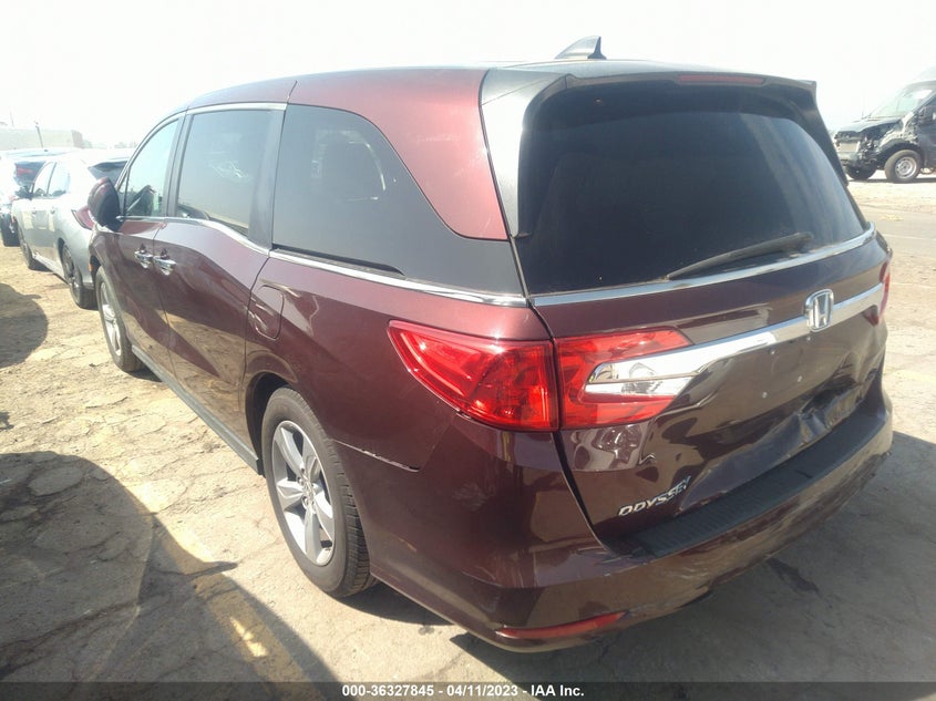 VIN 5FNRL6H72JB010325 2018 HONDA ODYSSEY EX-L