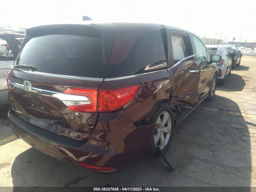 VIN 5FNRL6H72JB010325 2018 HONDA ODYSSEY EX-L