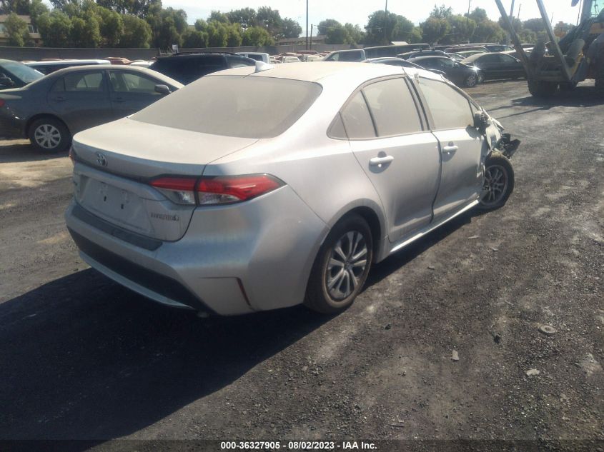 2021 TOYOTA COROLLA HYBRID LE - JTDEAMDE0MJ020524