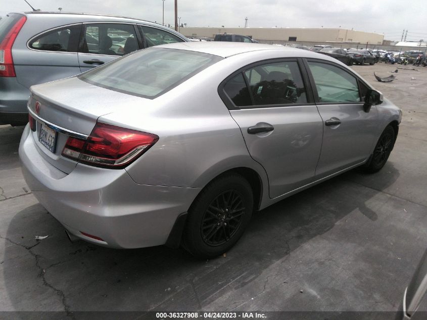 2013 HONDA CIVIC SDN LX - 2HGFB2F57DH526616