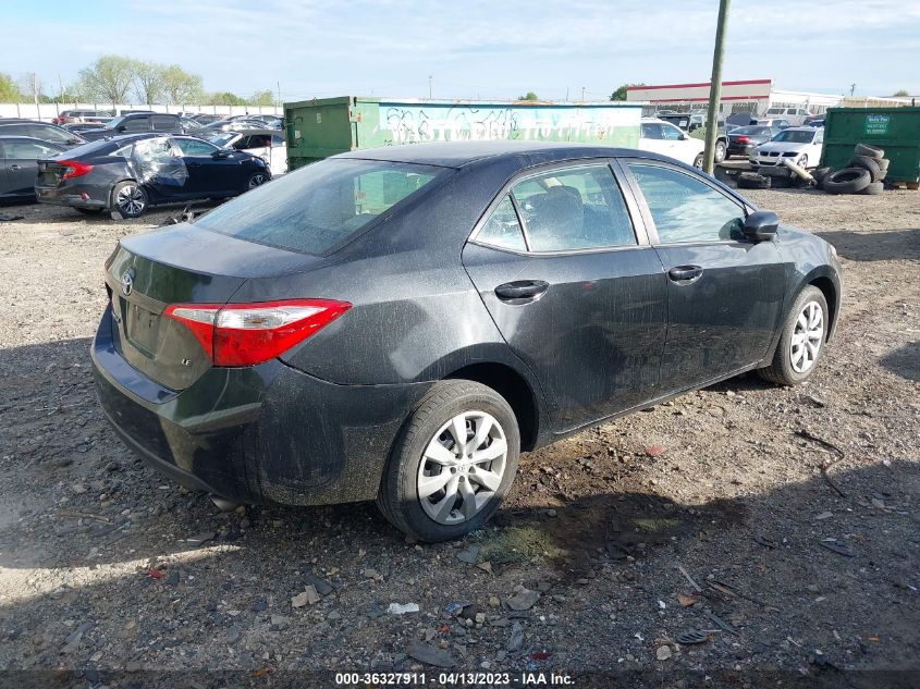 2015 TOYOTA COROLLA L/LE/S/S PLUS/LE PLUS - 2T1BURHE5FC358260