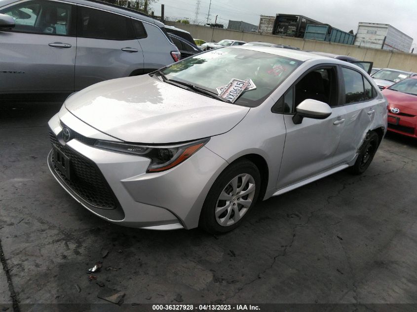 2021 TOYOTA COROLLA LE - 5YFEPMAE6MP213811