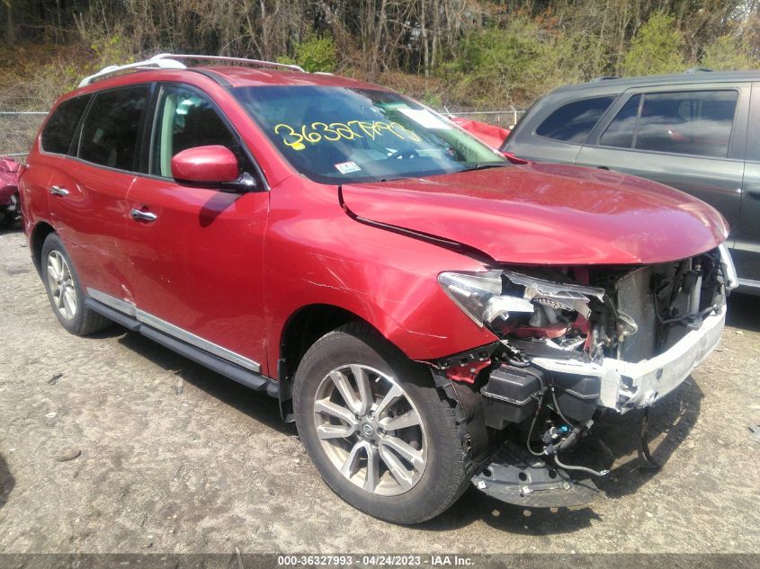 2014 NISSAN PATHFINDER SL - 5N1AR2MM4EC680957