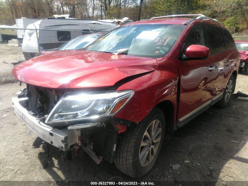 2014 NISSAN PATHFINDER SL - 5N1AR2MM4EC680957