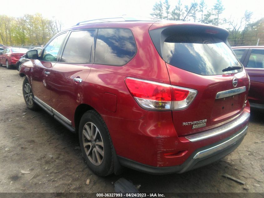 2014 NISSAN PATHFINDER SL - 5N1AR2MM4EC680957