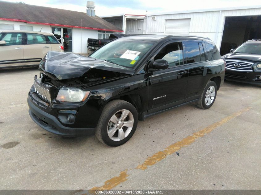 2016 JEEP COMPASS LATITUDE - 1C4NJCEA4GD628345