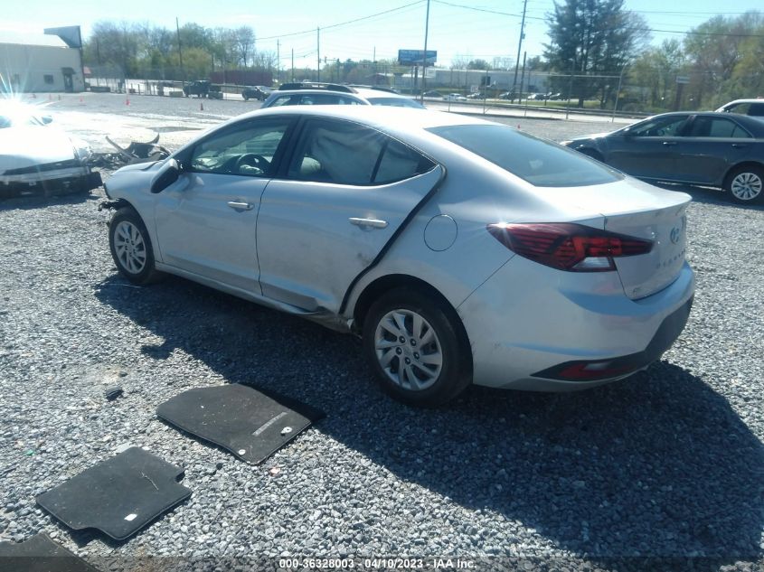 2019 HYUNDAI ELANTRA SE - KMHD74LF9KU859440