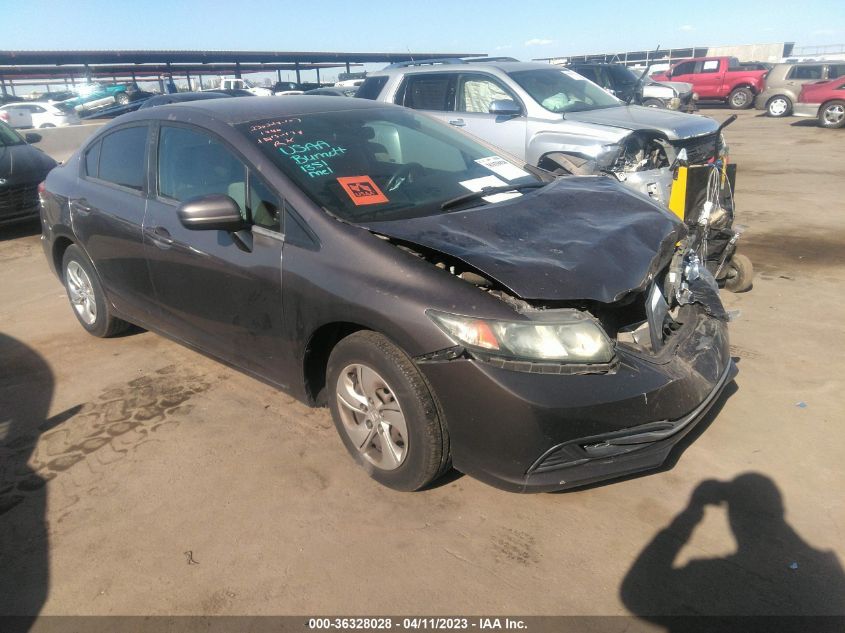 2014 HONDA CIVIC SEDAN LX - 19XFB2F55EE211440