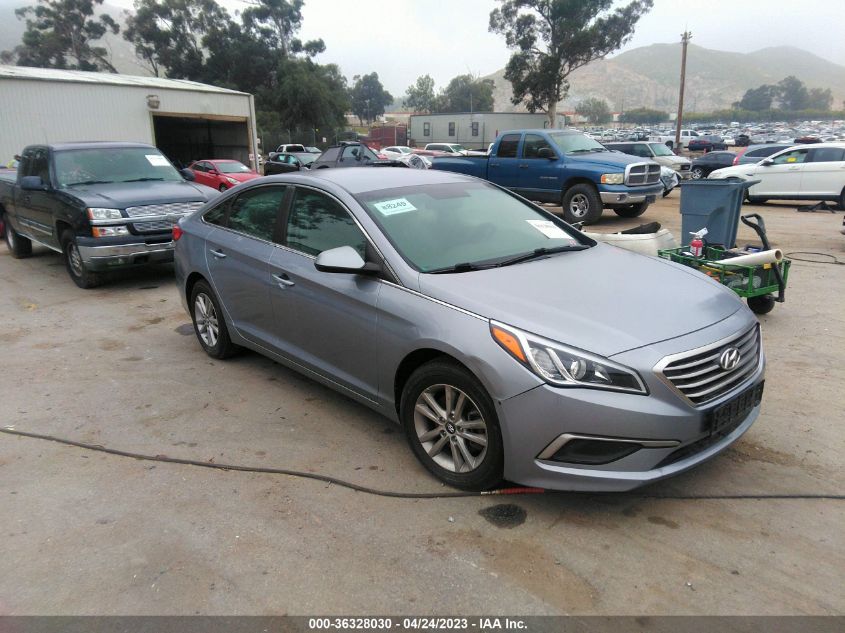 2016 HYUNDAI SONATA 2.4L SE - 5NPE24AF3GH357096