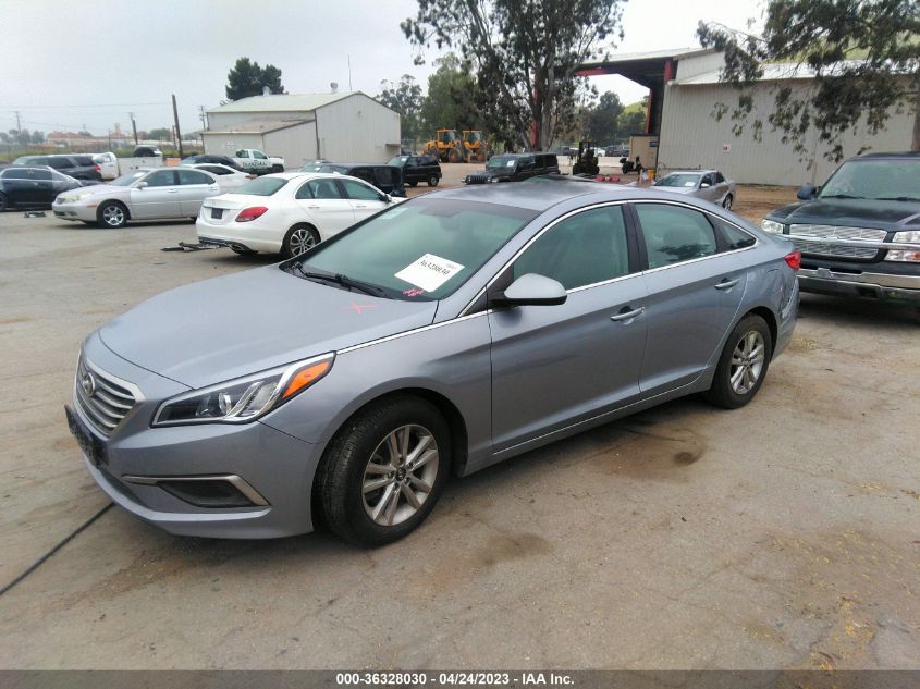 2016 HYUNDAI SONATA 2.4L SE - 5NPE24AF3GH357096