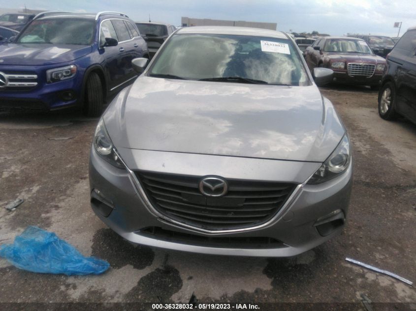 2016 MAZDA MAZDA3 I SPORT - 3MZBM1K75GM275462