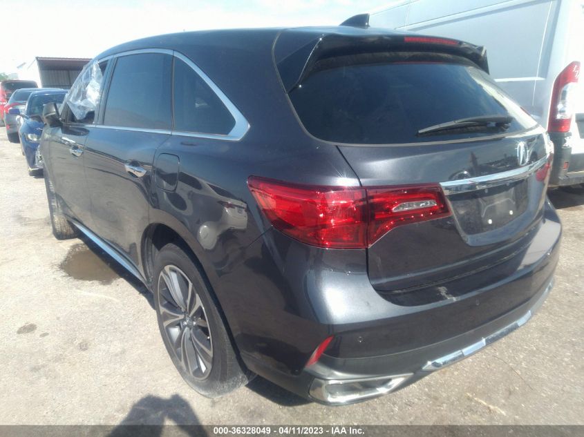 2020 ACURA MDX W/TECHNOLOGY PKG - 5J8YD3H59LL017148