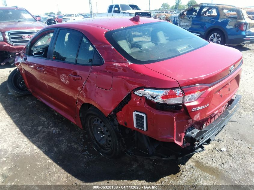 2020 TOYOTA COROLLA LE - JTDEPRAE9LJ033402