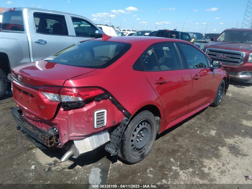 2020 TOYOTA COROLLA LE - JTDEPRAE9LJ033402