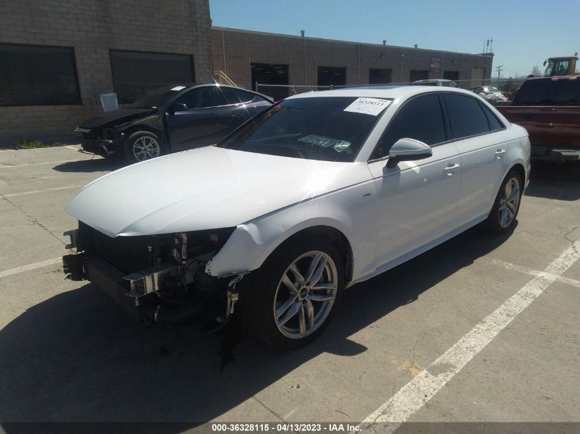 2017 AUDI A4 SEASON OF AUDI PREMIUM - WAUDNAF45HN041240