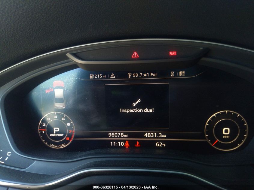 2017 AUDI A4 SEASON OF AUDI PREMIUM - WAUDNAF45HN041240