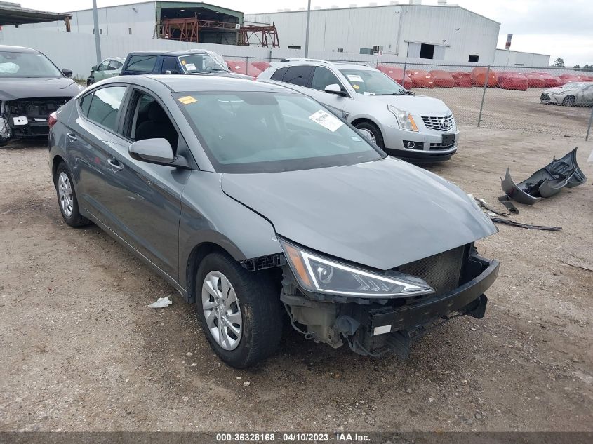 2019 HYUNDAI ELANTRA SE - 5NPD74LFXKH463399